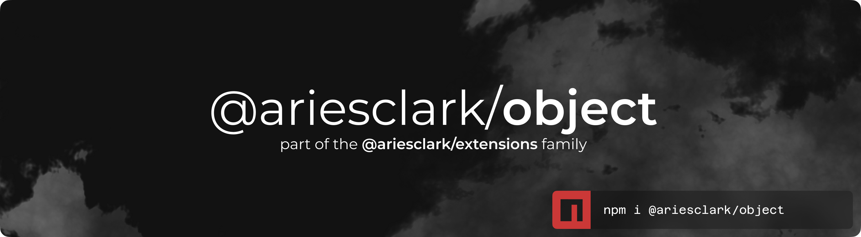 @ariesclark/object