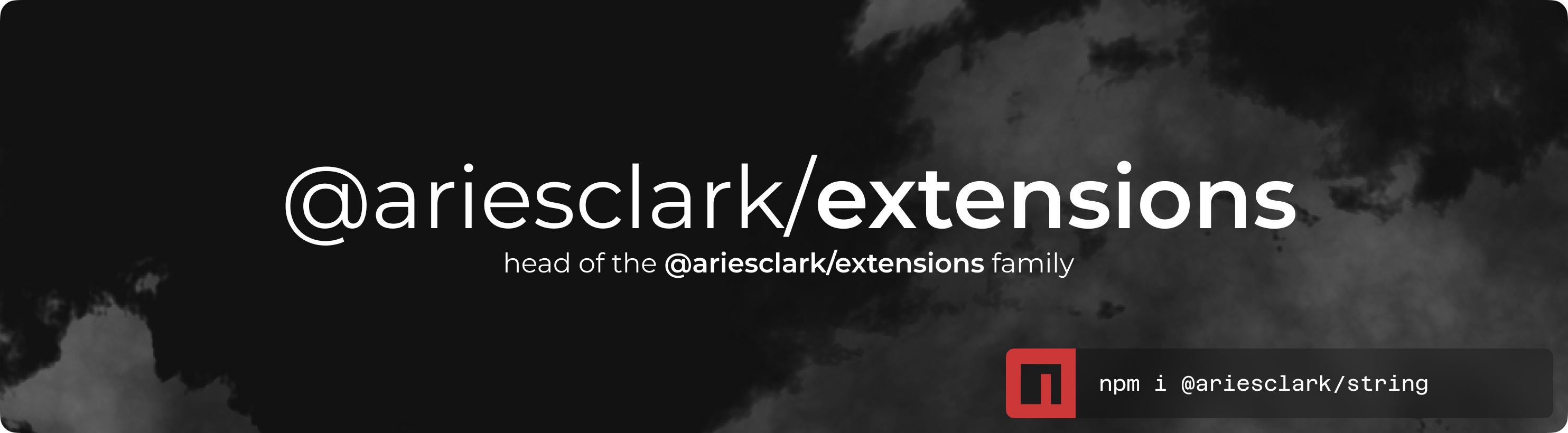 @ariesclark/extensions