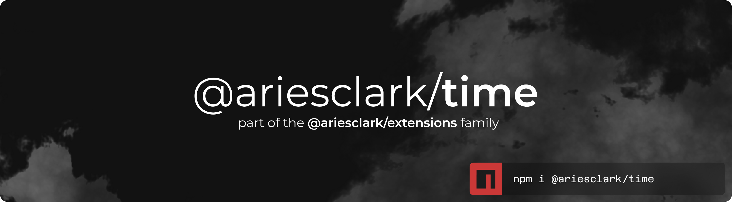 @ariesclark/time